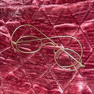 Gold Wire Frame Glasses